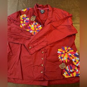 Maeve by Anthropologie Button Up Shirt Size 12